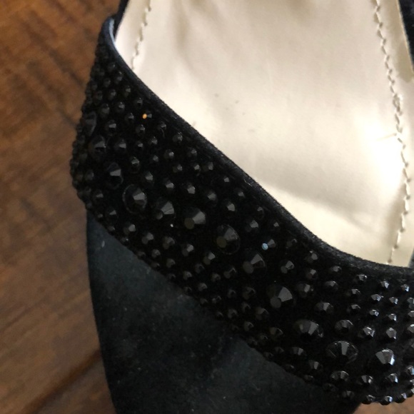 Black , Glitter heels. - Picture 3 of 5